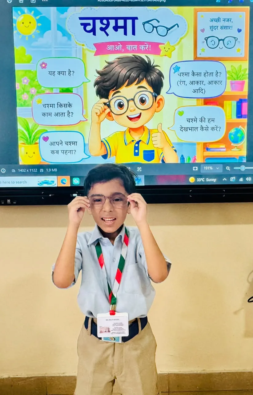 Junior school students learning together